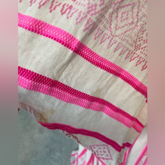 FARM Rio Beaded V-Neck Kaftan Dress Size Medium - Picture 16 of 16